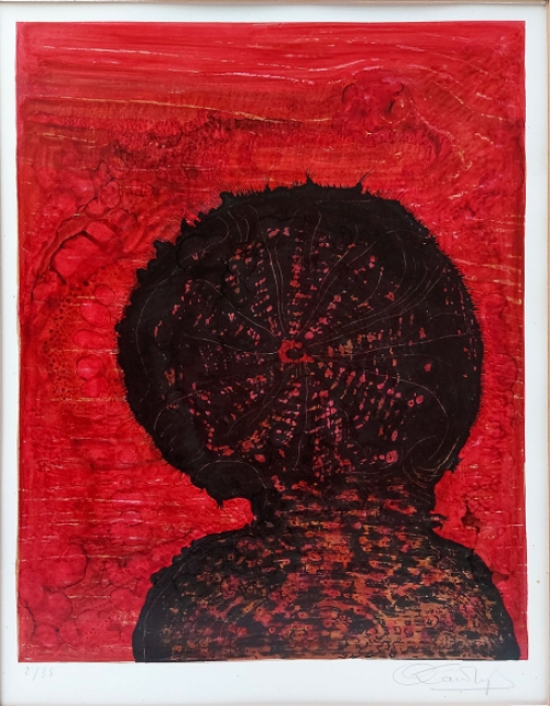 Kunstwerk van de Belgische kunstenaar Octave Landuyt