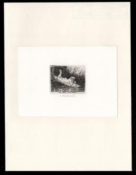 Een gravure van de graficus Antonín Odehnal