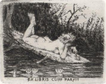 Gravure, Ex Libris Cliff Parfit