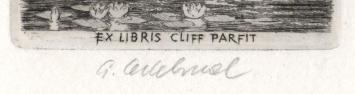 Ex Libris van de Tsjechische kunstenaar Antonín Odehnal