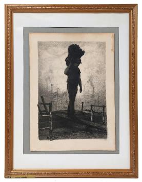 Kurt Peiser print Le Débardeur