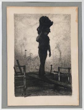 Le Débardeur offset print van Kurt Peiser