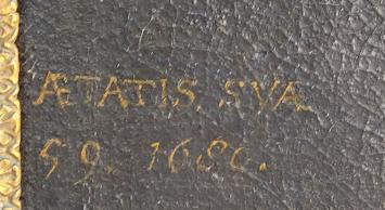 Carmelite friar svae 59 anno 1680