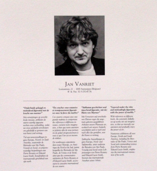 Onderhuids gelaagd en misleidend figuratief met de kracht van marmer