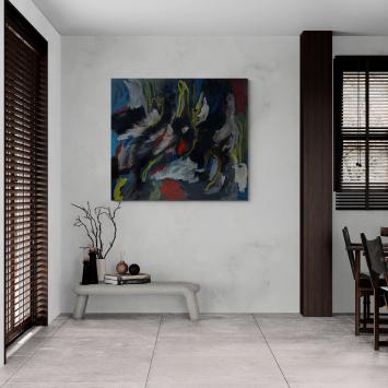 De abstracte compositie