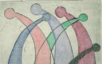 Abstract surrealistisch kunstwerkje