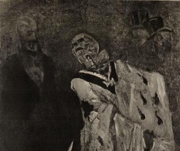 La mort au bal masqué van F. Rops