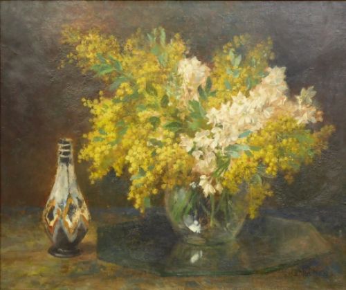 The Painter Oscar Mulkers