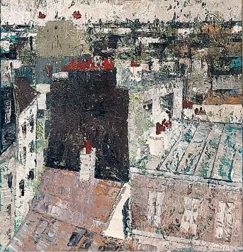 Oostenrijkse kunstenaar Oskar Schmal