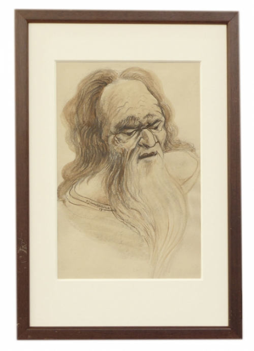 Tekening van Cornelis Johannes Snoeijerbosch
