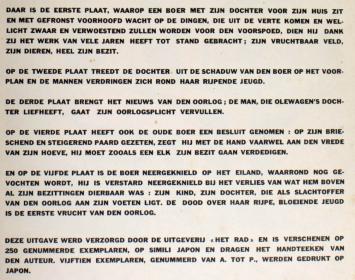 De Olewagen sage plaat I 1935 216/250