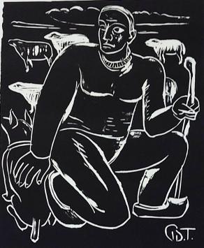 Belgische etser Prosper de Troyer met 