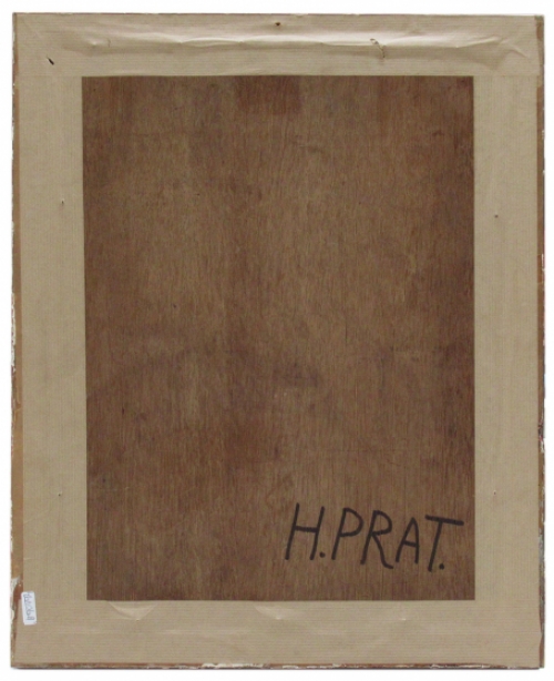 Peintre belge Hippolyte Prat