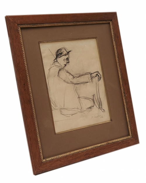 Tekening uit 1926 van de Belgische graficus Pierre Paulus de Châtelet