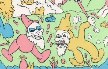 Belgische graficus en schilder Pjeroo Roobjee