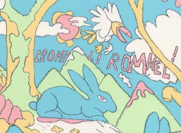 Belgische graficus en schilder Pjeroo Roobjee