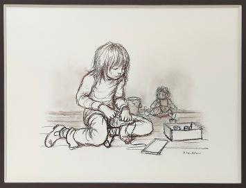 Warme tekening van  Paul Smolders kopen