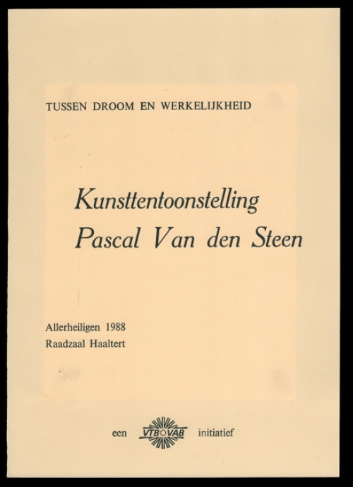 Voorstudie schilderij door de kunstenaar geschilderd