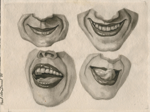 Aquarel van de Belgische kunstenaar Paul Van Dessel kopen