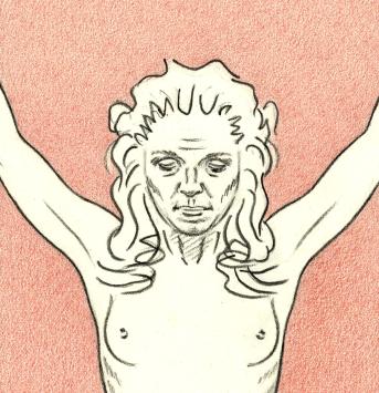 Tekening van P. Van Dessel, Antwerpse kunstenaar