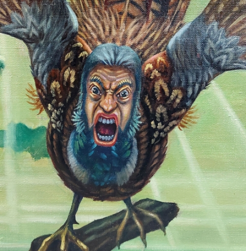 Modern schilderij van de Antwerpse schilder  Paul Van Dessel kopen