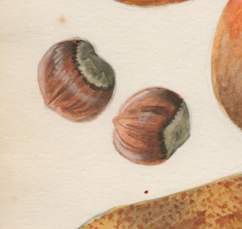 Schilderijtje op papier van Pascal Van Den Steen