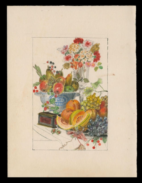 Kunstwerkje, aquarel van Pascal Van Den Steen