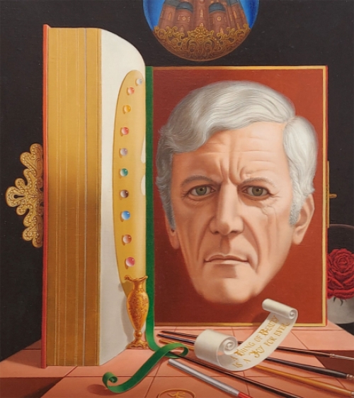 Schilderij op canvas door de Belgische kunstenaar Pascal Van Den Steen