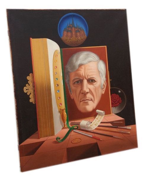 Zelfportret van de schilder