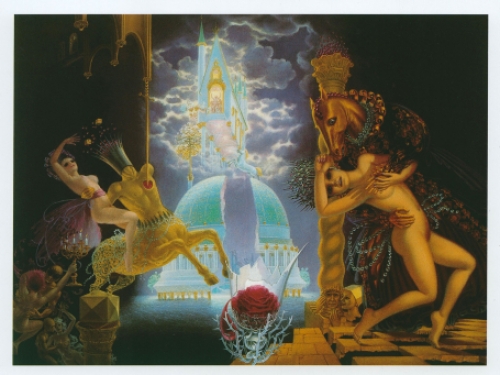 Voorstudie, Erotische allegorie