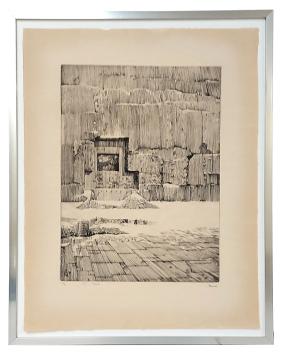 Ets van de Belgische kunstenaar Maurice Pasternak