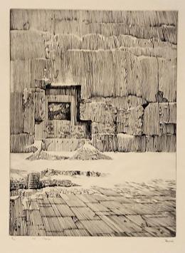 Belgische graficus Maurice Pasternak werk uit 1981