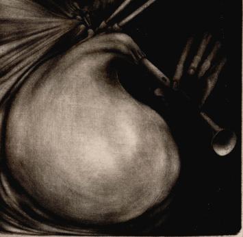 Manière noire, etstechniek