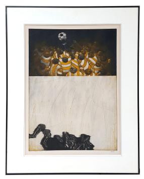 Ets van de Belgische kunstenaar Maurice Pasternak