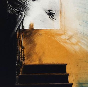 Fuite III à l'escalier 45/50