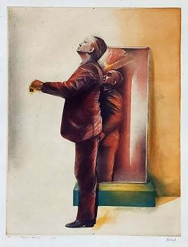 Grafisch werk van Maurice Pasternak uit 1983 kopen