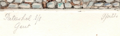 Patershol, speelse ets van G Prils