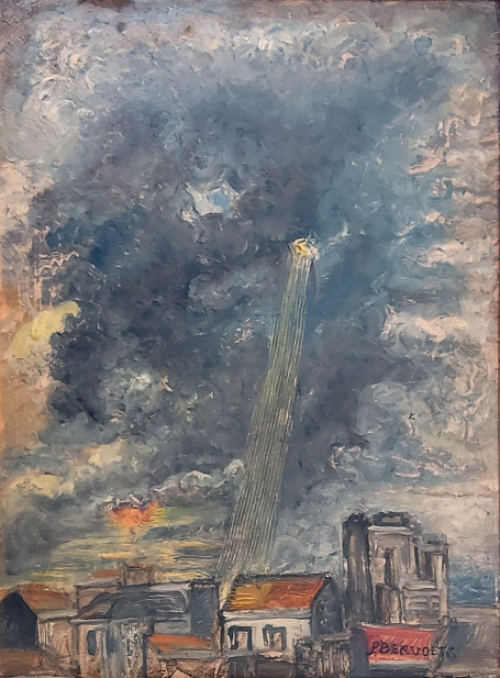 Schilderij van kunstschilder Paul Bervoets, Pol Bervoets