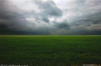 de Nederlandse kunstenaar Paul Blanca met een foto uit 2010
