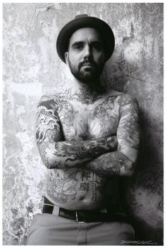 foto van de reeks Tattoo uit 2018 van de Nederlandse fotograaf P. Blanca