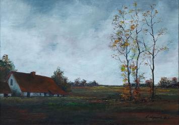 Paul Colpaert met een rustig landschap