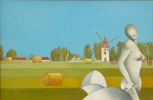 Acheter une peinture de Paul Dufrane Peintre belge