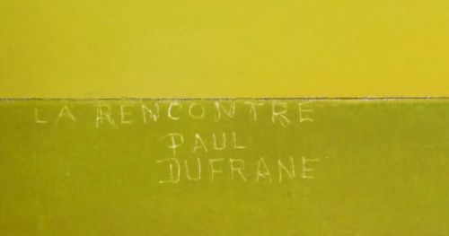 Kunstwerk van Paul Dufrane Belgische schilder