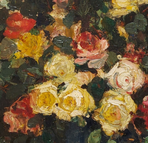 Bloemenstilleven van Paul Hagemans
