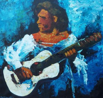 Gitariste van Paul Permeke