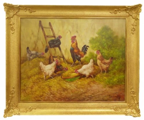 Schilderij van de Belgische kunstschilder Paul Schouten