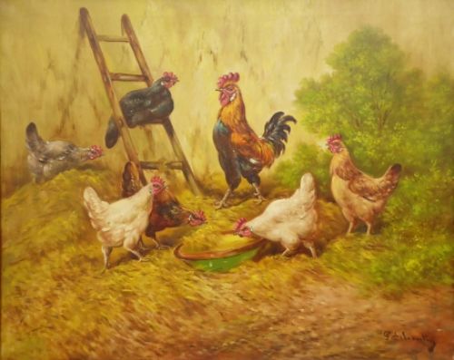 Paul Schouten Belgische kunstschilder