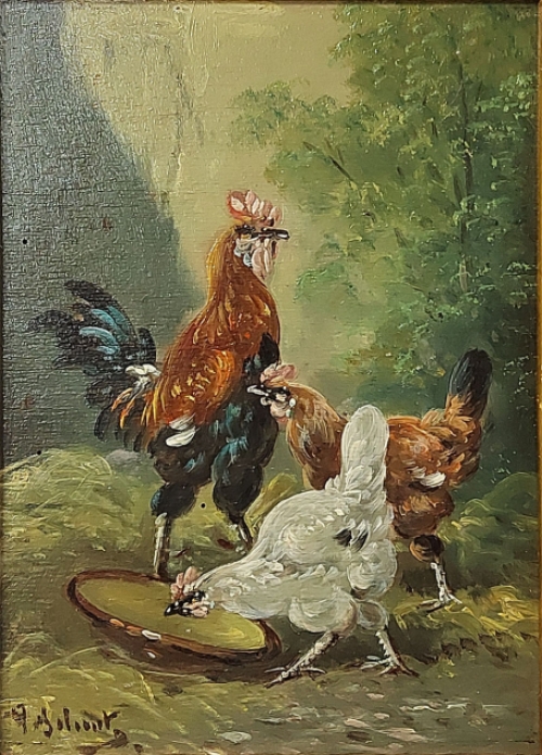 Belgische kunstschilder Paul Schouten