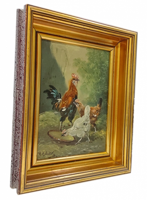 Schilderij van de Belgische kunstenaar Paul Schouten