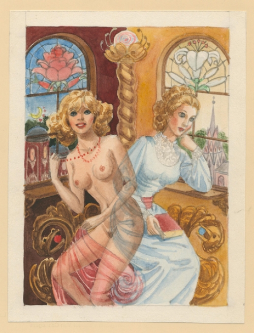 Kunstwerkje, aquarel van Pascal Van Den Steen kopen